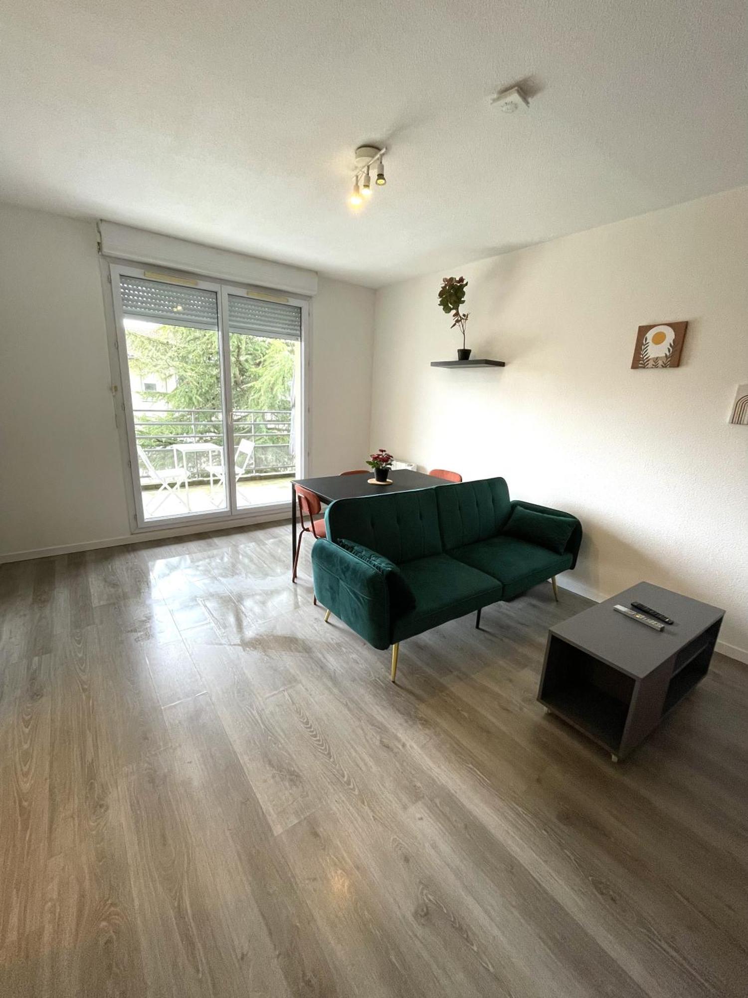 Apartamento T2 Metro 10min - Parking & Terrasse Toulouse